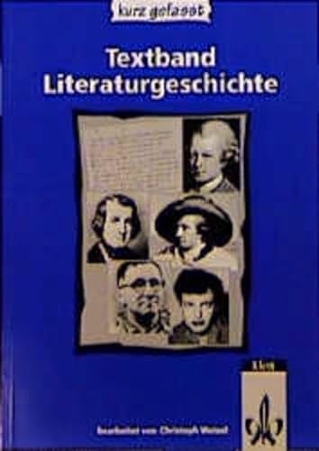 Stock image for Literaturgeschichte kurz gefasst. Textband. RSR for sale by medimops
