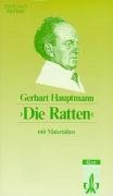 9783123513701: Die Ratten. Mit Materialien.