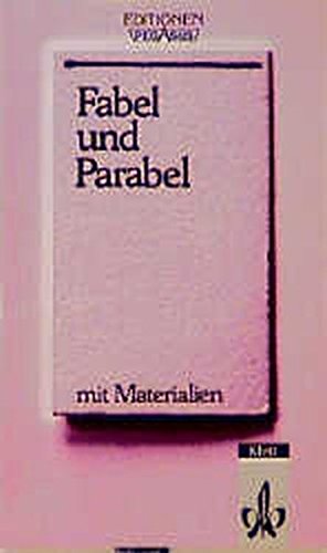 Stock image for Fabel und Parabel: for sale by medimops