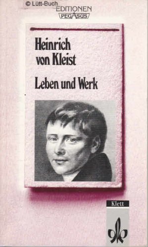 9783123520105: Heinrich von Kleist, Leben und Werk
