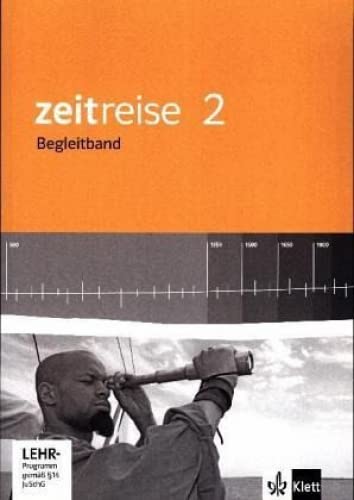 Beispielbild fr Zeitreise 2. Ausgabe fr Nordrhein-Westfalen. Neubearbeitung. Begleitband 2 mit CD-ROM: BD 2 zum Verkauf von medimops