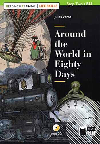 Stock image for Around the World in Eighty Days: Englische Lektre fr das 3. und 4. Lernjahr. Buch + Audio-CD (Reading & training: Life Skills) for sale by medimops