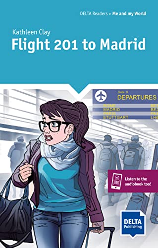 9783125011212: Flight 201 to Madrid. Reader + Delta Augmented