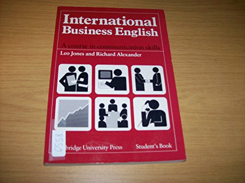 Beispielbild fr international business english, communication skills in english for business purposes: student`s book: in englischer und deutscher sprache. zum Verkauf von alt-saarbrcker antiquariat g.w.melling