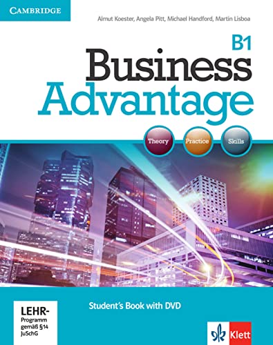 9783125028104: Business Advantage B1. Intermediate. Personal Study Book with DVD