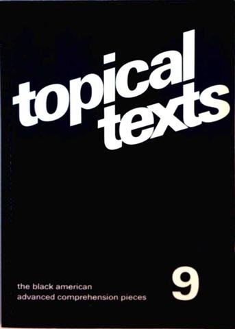 Beispielbild fr Topical Texts 9. The Black American. Advanced Comprehension Pieces. zum Verkauf von Antiquariat Bcherkeller