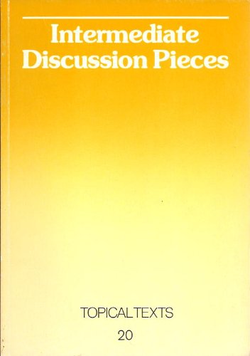 Imagen de archivo de Topical Texts 20. Intermediate Discussion Pieces. a la venta por Antiquariat Bcherkeller