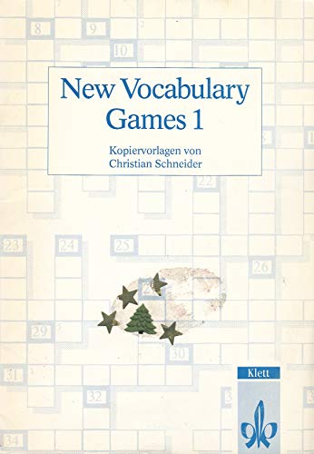 Imagen de archivo de New Vocabulary Games 1. Kopiervorlagen a la venta por medimops