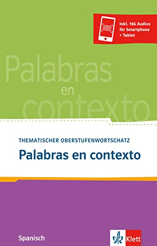 9783125133525: Palabras en contexto: Thematischer Oberstufenwortschatz Spanisch. Buch + Audio online
