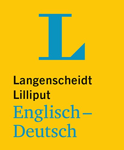 Stock image for Langenscheidt Lilliput Englisch-Deutsch - im Mini-Format (Lilliput-Wrterbcher Fremdsprachen) for sale by medimops