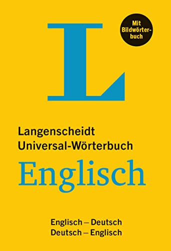 9783125142749: Langenscheidt Universal-Wrterbuch Englisch - mit Bildwrterbuch: Englisch-Deutsch/Deutsch-Englisch