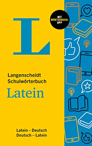 Stock image for Langenscheidt Schulwrterbuch Latein: Latein-Deutsch / Deutsch-Latein mit Wrterbuch-App for sale by medimops