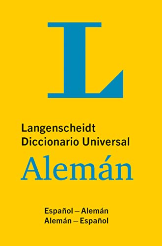 Stock image for Langenscheidt Diccionario Universal Alemn for sale by Blackwell's