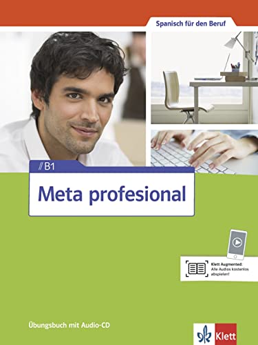 9783125154711: Meta profesional B1. bungsbuch + Audio-CD: Spanisch fr den Beruf.