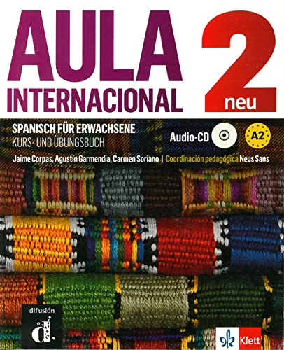 9783125157354: aula internacional 02 Kurs- und bungsbuch + MP3-CD: Nueva edicin