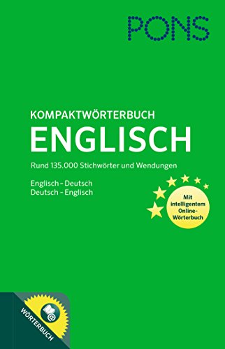 9783125160866: PONS Kompaktwrterbuch Englisch: Englisch-Deutsch/Deutsch-Englisch mit intelligentem Online-Wrterbuch