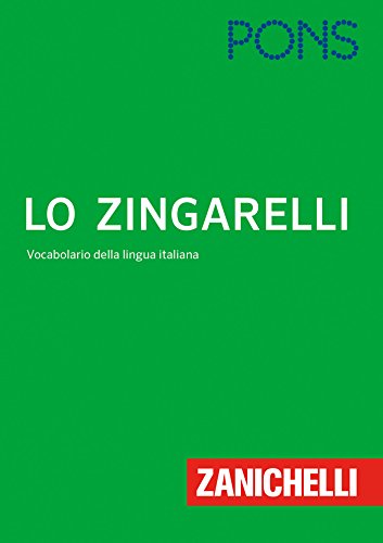 PONS Lo Zingarelli: Vocabolario della lingua italiana : Vocabolario della lingua Italiana