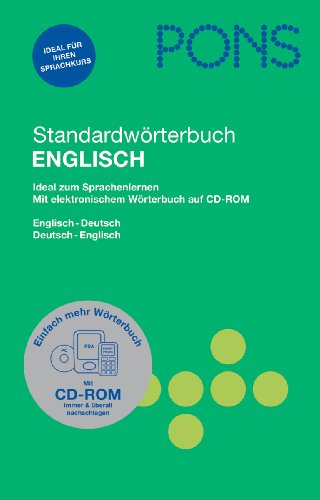 Beispielbild für PONS StandardwÃ rterbuch Englisch - Deutsch / Deutsch - Englisch: Ideal zum Sprachenlerner zum Verkauf von WorldofBooks