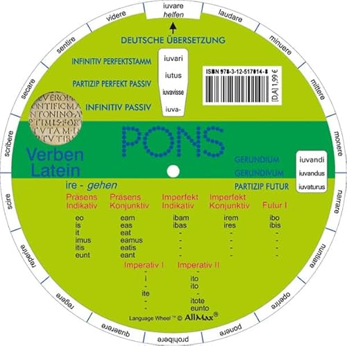 PONS Drehscheibe unregelmäßiger Verben Latein
