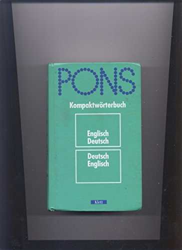 Beispielbild fr Pons Kompaktwrterbuch Englisch   Deutsch / Deutsch   Englisch (Pons Kompaktwrterbuch) zum Verkauf von DER COMICWURM - Ralf Heinig