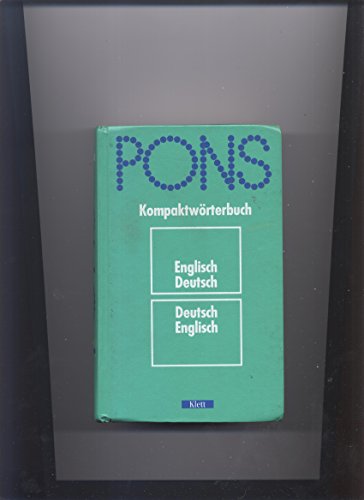 Stock image for Pons Kompaktwrterbuch Englisch   Deutsch / Deutsch   Englisch (Pons Kompaktwrterbuch) for sale by DER COMICWURM - Ralf Heinig