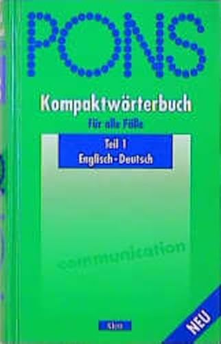 9783125171053: Pons Kompaktworterbuch