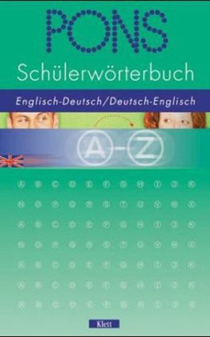PONS Schülerwörterbuch, Englisch-Deutsch / Deutsch-Englisch - Weis, Erich