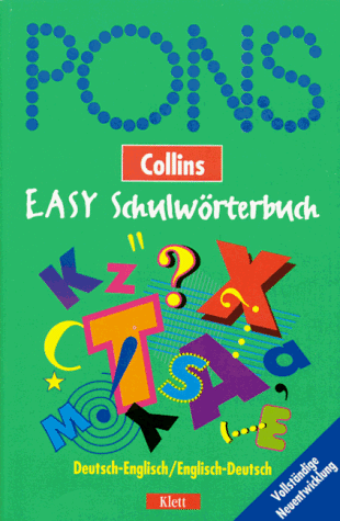 9783125171138: PONS Collins Easy Schulwrterbuch. Deutsch-Englisch /Englisch-Deutsch