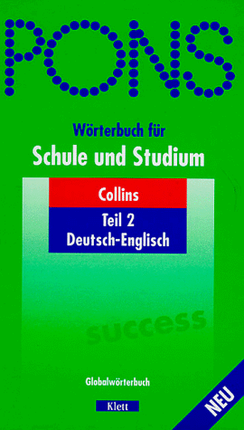 Stock image for PONS W rterbuch für Schule und Studium, Collins Deutsch-Englisch for sale by WorldofBooks