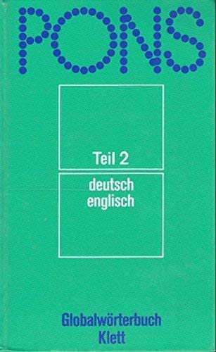 Beispielbild fr PONS Collins Globalwrterbuch Englisch II. (7390 394). Deutsch / Englisch zum Verkauf von Buchpark