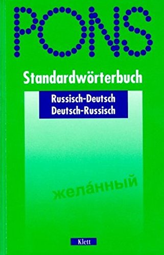 Beispielbild fr PONS Standardwrterbuch, Russisch zum Verkauf von medimops