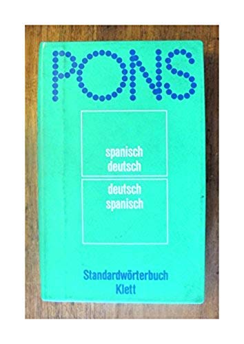 Stock image for PONS Standardwrterbuch Spanisch. Spanisch-Deutsch /Deutsch-Spanisch for sale by Versandantiquariat Felix Mcke