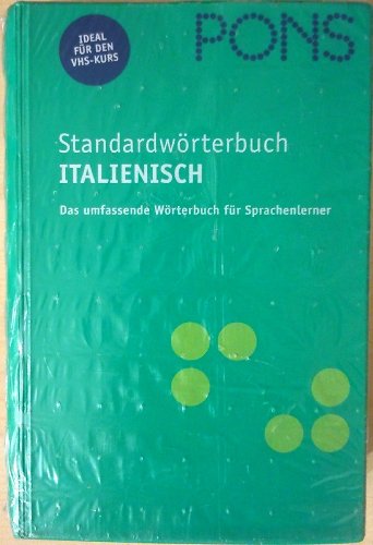 PONS Standardwörterbuch Italienisch: Italienisch-Deutsch /Deutsch-Italienisch - unbekannt