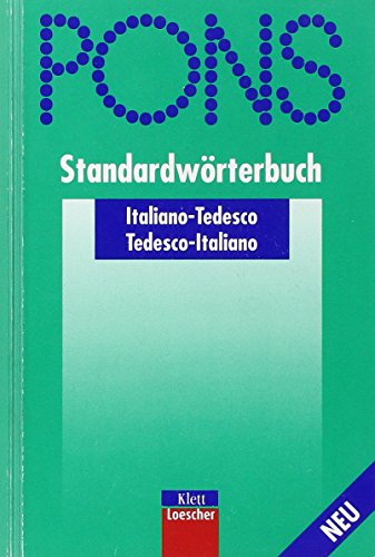 PONS Standardwörterbuch; Teil: Italienisch-Deutsch, Deutsch-Italienisch : mit Wortschatz für VHS-Zertifikat. [bearb. von: Anna Dal Negro . Phonetik bearb. von: Sylvie Cloeren ; Arthur Wagner. Red.: Susanne Godon ; Federica Loreggian] - Dal Negro, Anna (Mitwirkender) und Susanne (Herausgeber) Godon