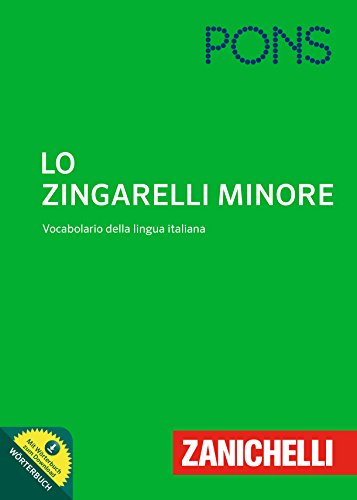 Beispielbild fr PONS Lo Zingarelli Minore: Vocabolario della lingua italiana - Das einsprachige Italienischwrterbuch. zum Verkauf von medimops