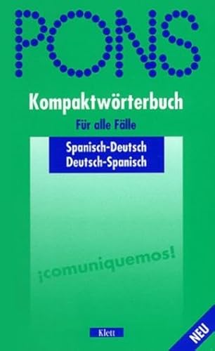 Beispielbild fr PONS Kompaktwrterbuch Spanisch zum Verkauf von medimops