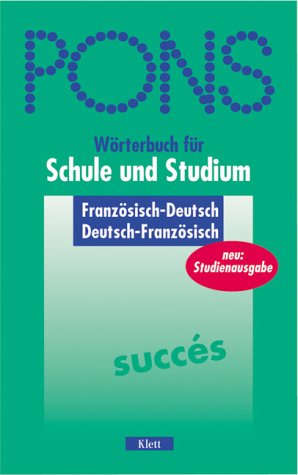 Beispielbild fr PONS Wrterbuch fr Schule und Studium Franzsisch zum Verkauf von medimops