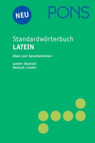 Stock image for PONS Standardwrterbuch Latein - Deutsch / Deutsch - Latein. Das umfassende Wrterbuch fr Sprachenlerner for sale by medimops