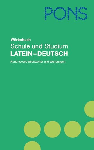 9783125175556: PONS Wrterbuch Schule und Studium Latein-Deutsch