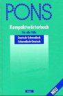 Beispielbild fr PONS Kompaktwrterbuch, Schwedisch fr alle Flle zum Verkauf von medimops