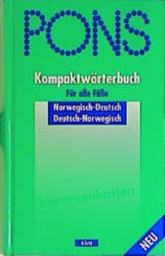 Beispielbild fr PONS Kompaktwrterbuch, Norwegisch fr alle Flle zum Verkauf von medimops