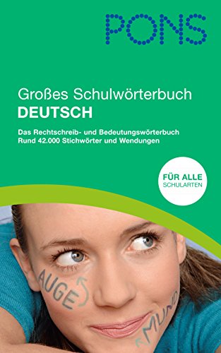 9783125175914: Pons Reference: Pons Grosses Schulworterbuch Deutsch