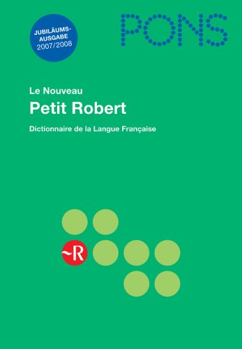 PONS Le nouveau Petit Robert : dictionnaire alphabétique et analogique de la langue française - Paul Robert