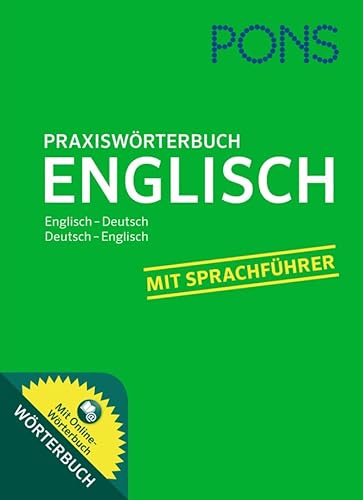 Stock image for PONS Praxisw rterbuch Englisch: Englisch-Deutsch/Deutsch-Englisch. Mit Sprachführer und Online-W rterbuch for sale by WorldofBooks