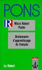 Beispielbild fr PONS Micro Robert Poche. Dictionnaire d'apprentissage de la langue francaise zum Verkauf von medimops