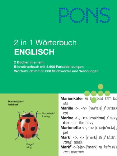 9783125178366: PONS 2 in 1 Wrterbuch Englisch. Deutsch-Englisch/Englisch-Deutsch (PONS-Wrterbcher)