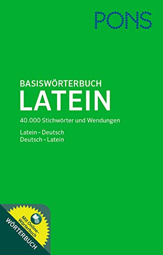9783125178496: PONS Basiswrterbuch Latein: 40.000 Stichwrter und Wendungen. Latein - Deutsch / Deutsch - Latein