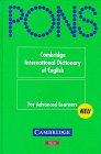 9783125179196: PONS Wrterbuch, Cambridge International Dictionary of English