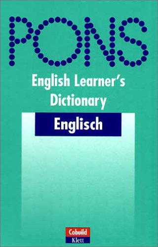 Stock image for PONS Cobuild English Learner's Dictionary for sale by medimops