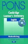 Beispielbild fr PONS Cambridge Learners Dictionary. Buch und CD-ROM zum Verkauf von medimops